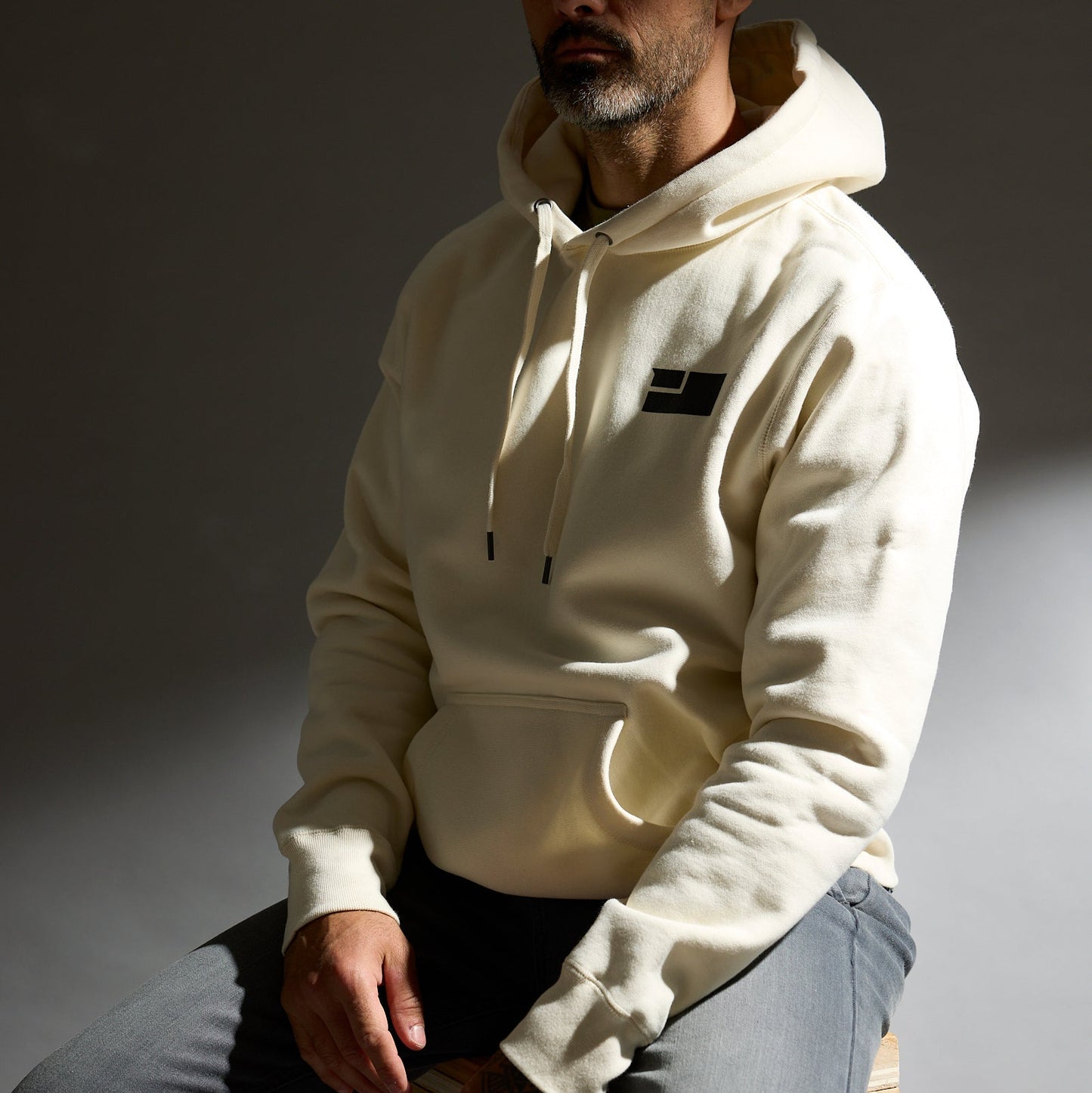 H-450 HEAVYWEIGHT HOODED SWEATSHIRT - BONE