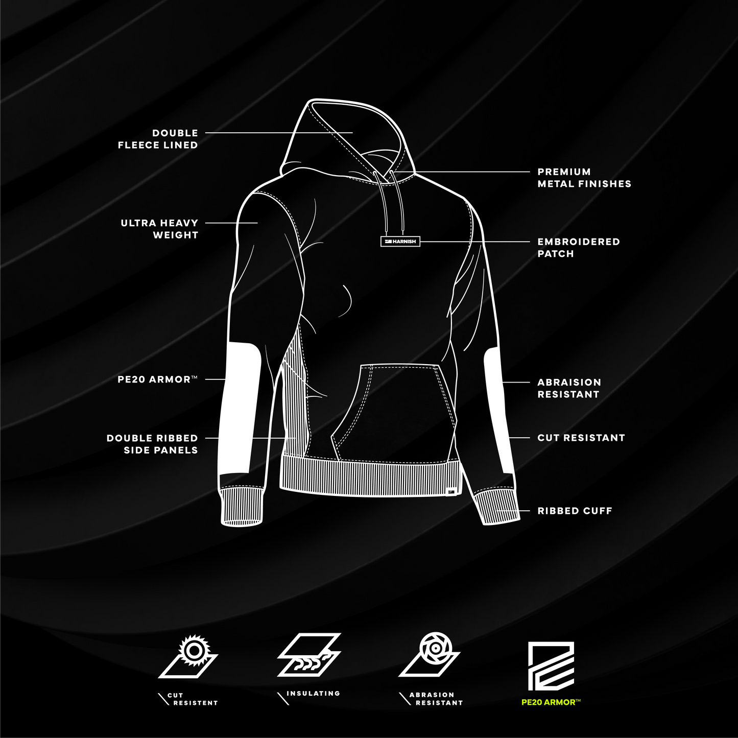 PIONEER-01 ARMORED HOODIE